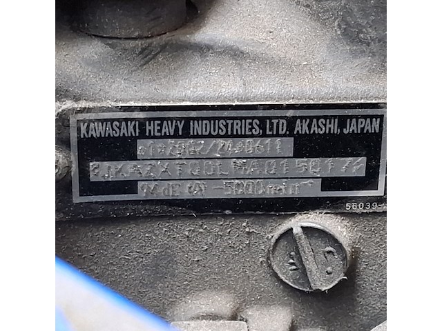 Motor, kawasaki, tour z1000, 2016 - afbeelding 22 van  31