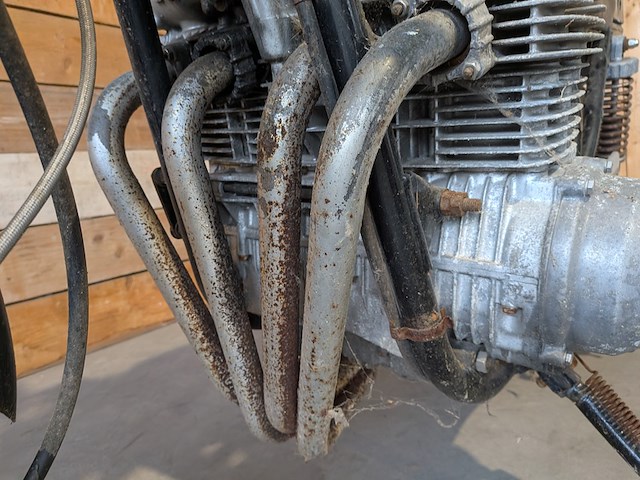 Motor, kawasaki, z 750 l, 1980 - afbeelding 19 van  40