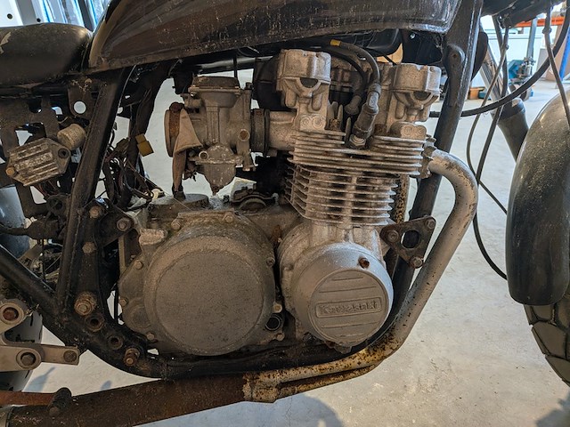 Motor, kawasaki, z 750 l, 1980 - afbeelding 28 van  40