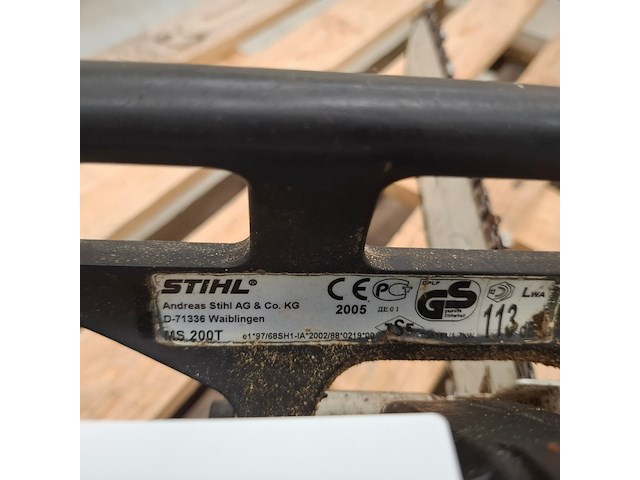 Motor kettingzaag, stihl, ms 200t, 2005 - afbeelding 4 van  7