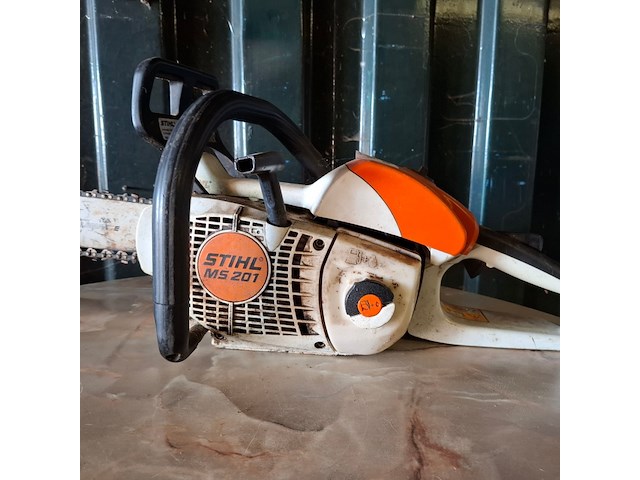 Motor kettingzaag stihl, ms 201 c, bouwjaar 2013 - afbeelding 2 van  8