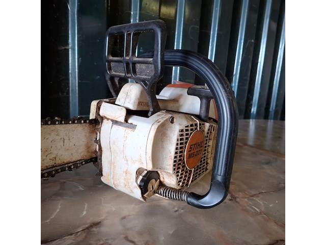 Motor kettingzaag stihl, ms 201 c, bouwjaar 2013 - afbeelding 8 van  8