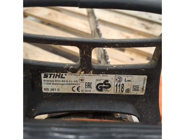 Motor kettingzaag, stihl, ms261c, 2018 - afbeelding 4 van  6