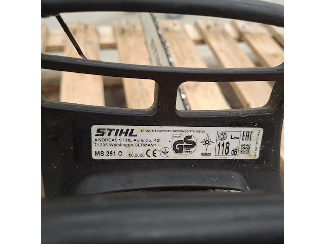 Motor kettingzaag, stihl, ms261c, 2020 - afbeelding 4 van  6
