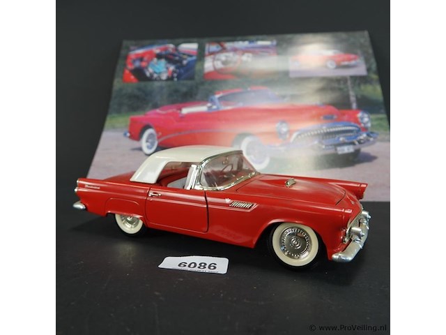 Motor max1956 ford thunderbird convertible. met afbeelding - afbeelding 2 van  7