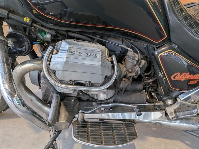 Motor, moto guzzi, chopper california iii, 1993 - afbeelding 15 van  37