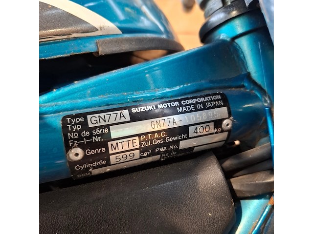 Motor, suzuki, gsf600 bandit s, 1996 - afbeelding 22 van  29