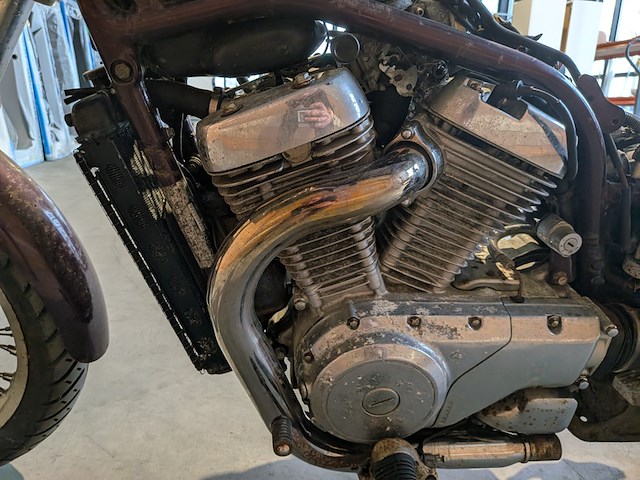 Motor, suzuki, vs 700 intruder, 1987 - afbeelding 27 van  39