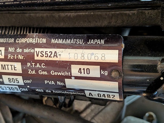 Motor, suzuki, vs 800 intruder, 1994 - afbeelding 24 van  33