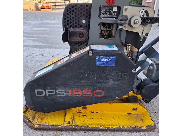 Motor trilplaat wacker neuson, dps 1850 basic, bouwjaar 2009 - afbeelding 7 van  10