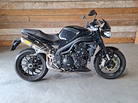Motor, triumph, speed triple 1050, zwart, 2009