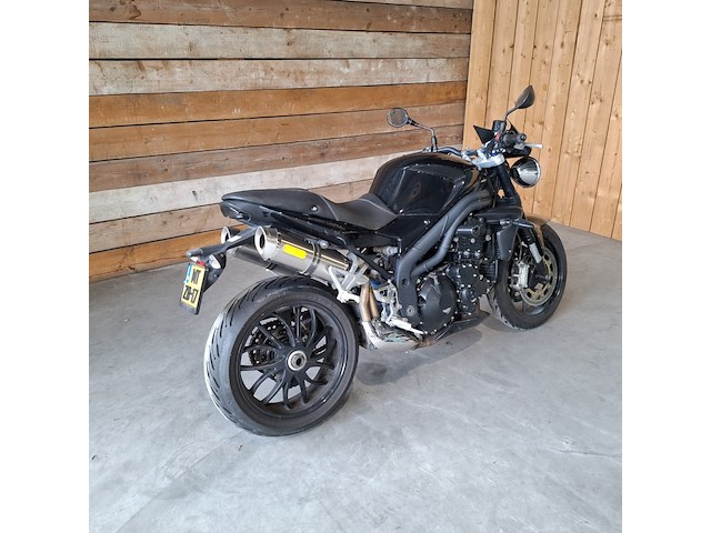 Motor, triumph, speed triple 1050, zwart, 2009 - afbeelding 12 van  35