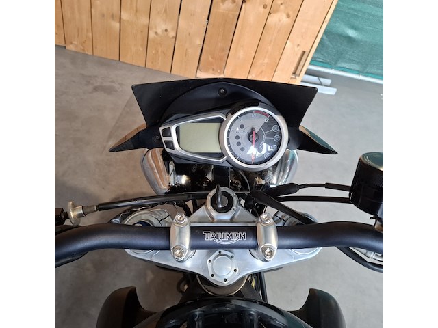 Motor, triumph, speed triple 1050, zwart, 2009 - afbeelding 28 van  35