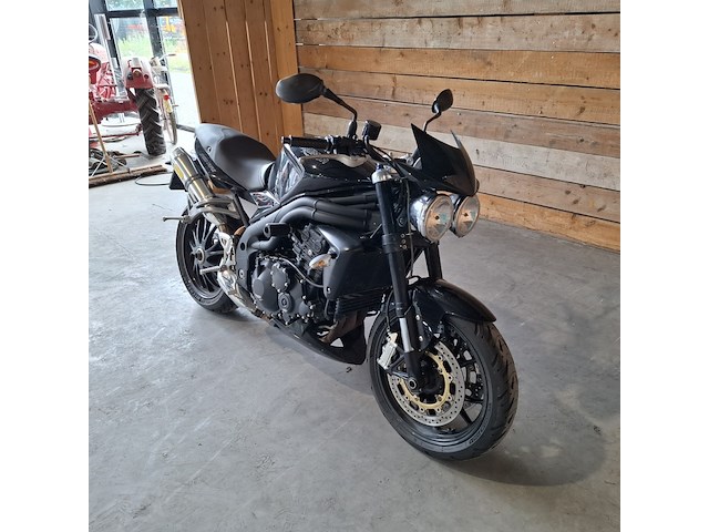 Motor, triumph, speed triple 1050, zwart, 2009 - afbeelding 23 van  35