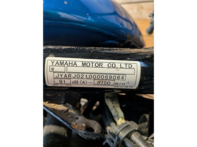 Motor, yamaha, fzs 600 fazer, 2001 - afbeelding 44 van  51