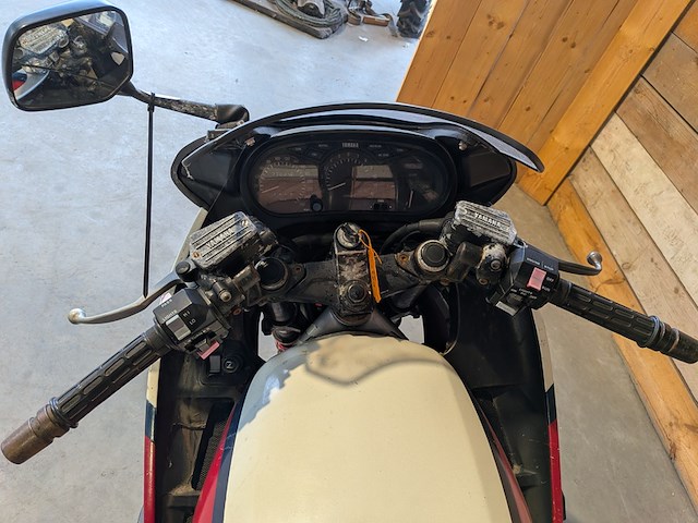 Motor, yamaha, tour fj 1200, 1986 - afbeelding 6 van  43