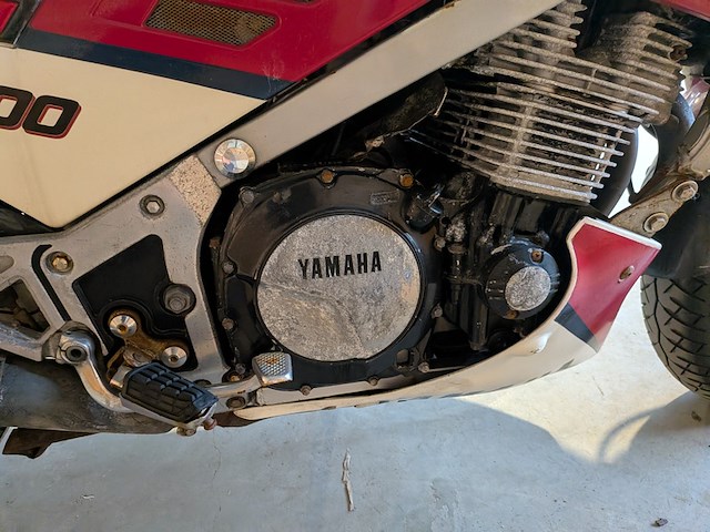 Motor, yamaha, tour fj 1200, 1986 - afbeelding 29 van  43