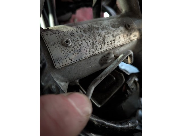 Motor, yamaha, tour fj 1200, 1986 - afbeelding 38 van  43