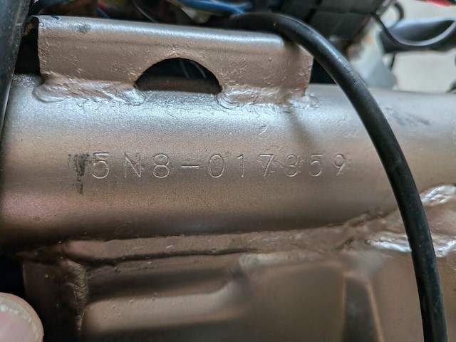 Motor, yamaha, tour xj 650, 1982 - afbeelding 30 van  36