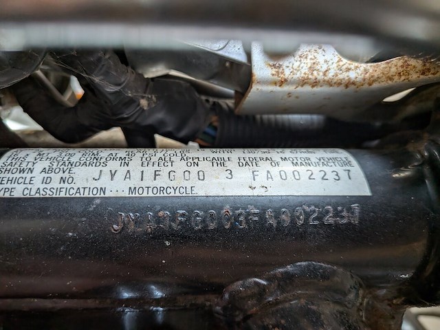 Motor, yamaha, tour xj 700 xs, 1985 - afbeelding 29 van  35