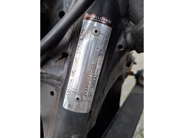 Motor, yamaha, xjr 1300, 1999 - afbeelding 24 van  30
