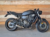 Motor, yamaha, xsr700 35kw, zwart, 2018
