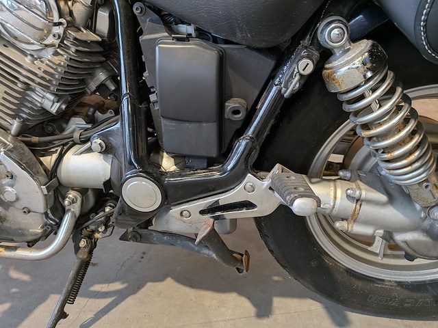 Motor, yamaha, xv 750, 1993 - afbeelding 36 van  50