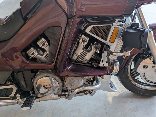 Motor, yamaha, xvz 1200 t, 1984 - afbeelding 36 van  43