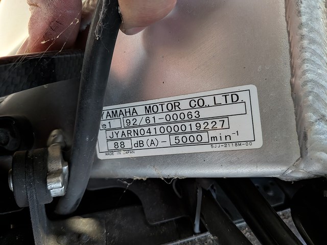 Motor, yamaha, yzf-r1, 2002 - afbeelding 38 van  45