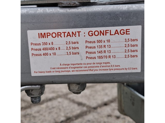 Motoraanhanger, erde - afbeelding 2 van  14