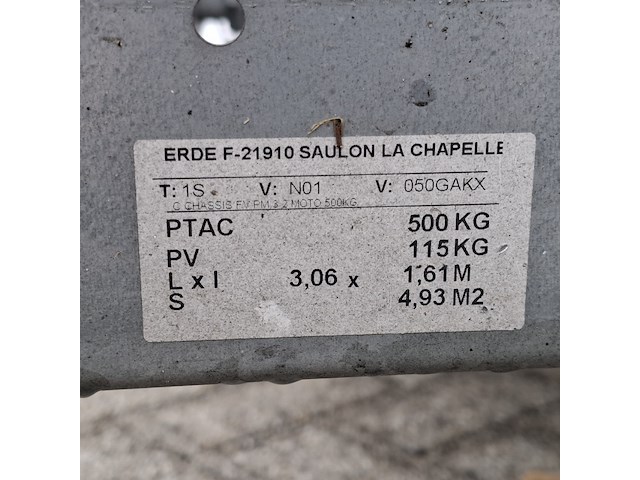 Motoraanhanger, erde - afbeelding 3 van  14