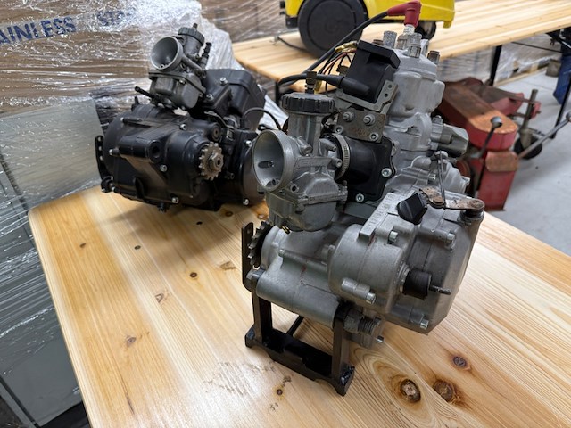 Motorblok, 1x kawa/1x yahama - afbeelding 4 van  8