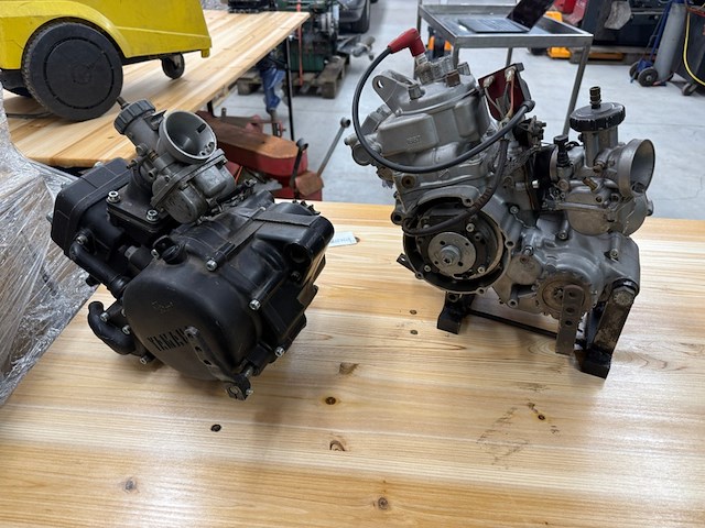 Motorblok, 1x kawa/1x yahama - afbeelding 5 van  8