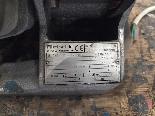 Motorblok blower - afbeelding 2 van  2