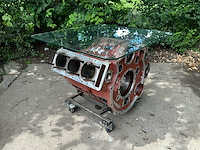 Motorblok tafel (bmp-2 legertank - utd 20 serie v6 dieselmotor) - afbeelding 1 van  17