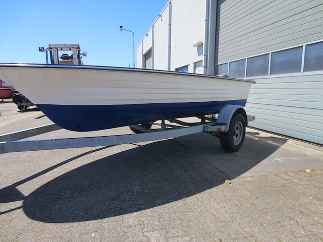 Motorboot incl. mariner 15 pk buitenboordmotor en trailer, rana, 17, wit - afbeelding 5 van  10