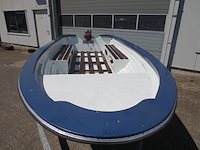 Motorboot incl. mariner 15 pk buitenboordmotor en trailer, rana, 17, wit - afbeelding 6 van  10