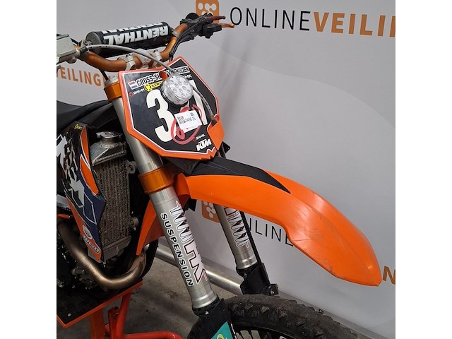 Motorcrossfiets, ktm, cross sx-f250 - afbeelding 44 van  48