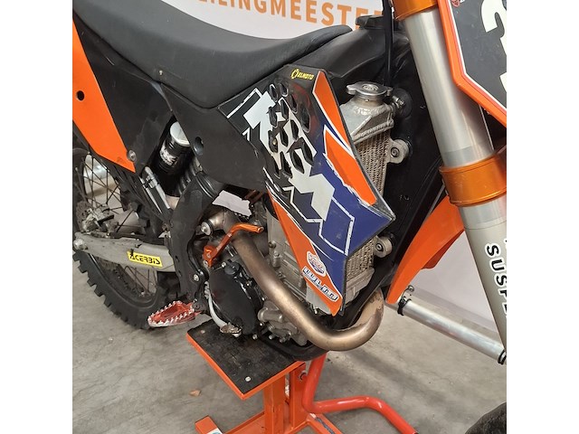 Motorcrossfiets, ktm, cross sx-f250 - afbeelding 45 van  48