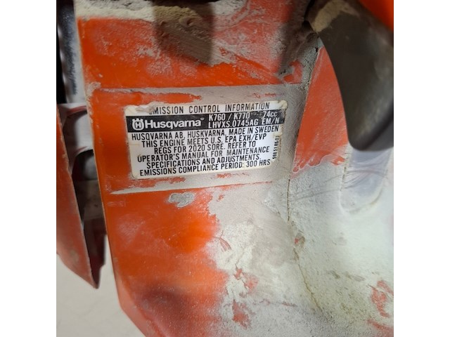 Motordoorslijpmachine, husqvarna, k770 x-torq - afbeelding 7 van  10