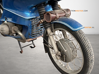 Motorfiets, bmw, r60/6, 1976 - afbeelding 3 van  9