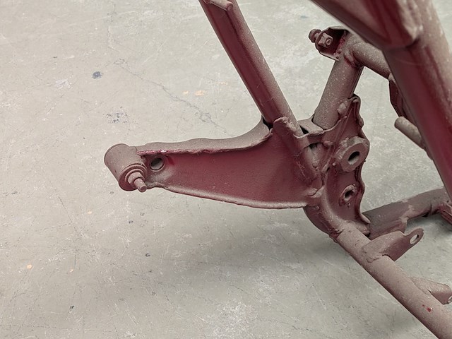 Motorfiets frame - afbeelding 8 van  8