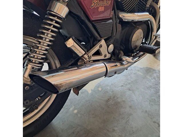 Motorfiets, honda, chopper vt 500c shadow, 1984 - afbeelding 18 van  33