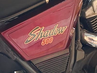 Motorfiets, honda, chopper vt 500c shadow, 1984 - afbeelding 19 van  33