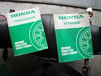Motorfiets, honda, chopper vt 500c shadow, 1984 - afbeelding 26 van  33