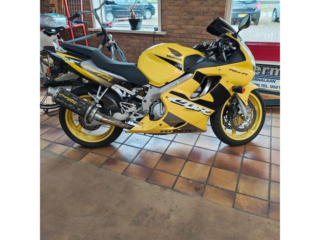 Motorfiets, honda, pc35, geel, 2001 - afbeelding 7 van  7
