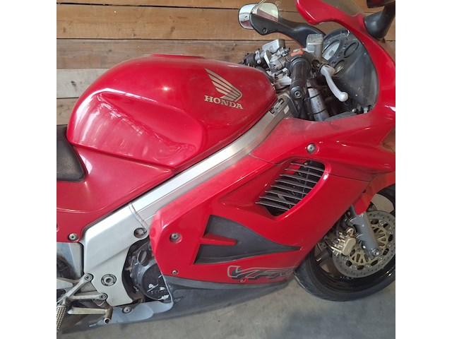Motorfiets, honda, vfr 750f, rood, 1996 - afbeelding 7 van  36