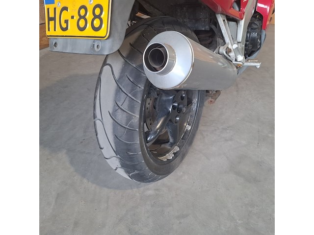 Motorfiets, honda, vfr 750f, rood, 1996 - afbeelding 11 van  36