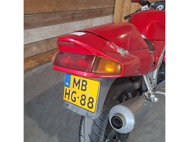Motorfiets, honda, vfr 750f, rood, 1996 - afbeelding 13 van  36