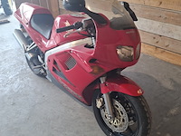 Motorfiets, honda, vfr 750f, rood, 1996 - afbeelding 35 van  36